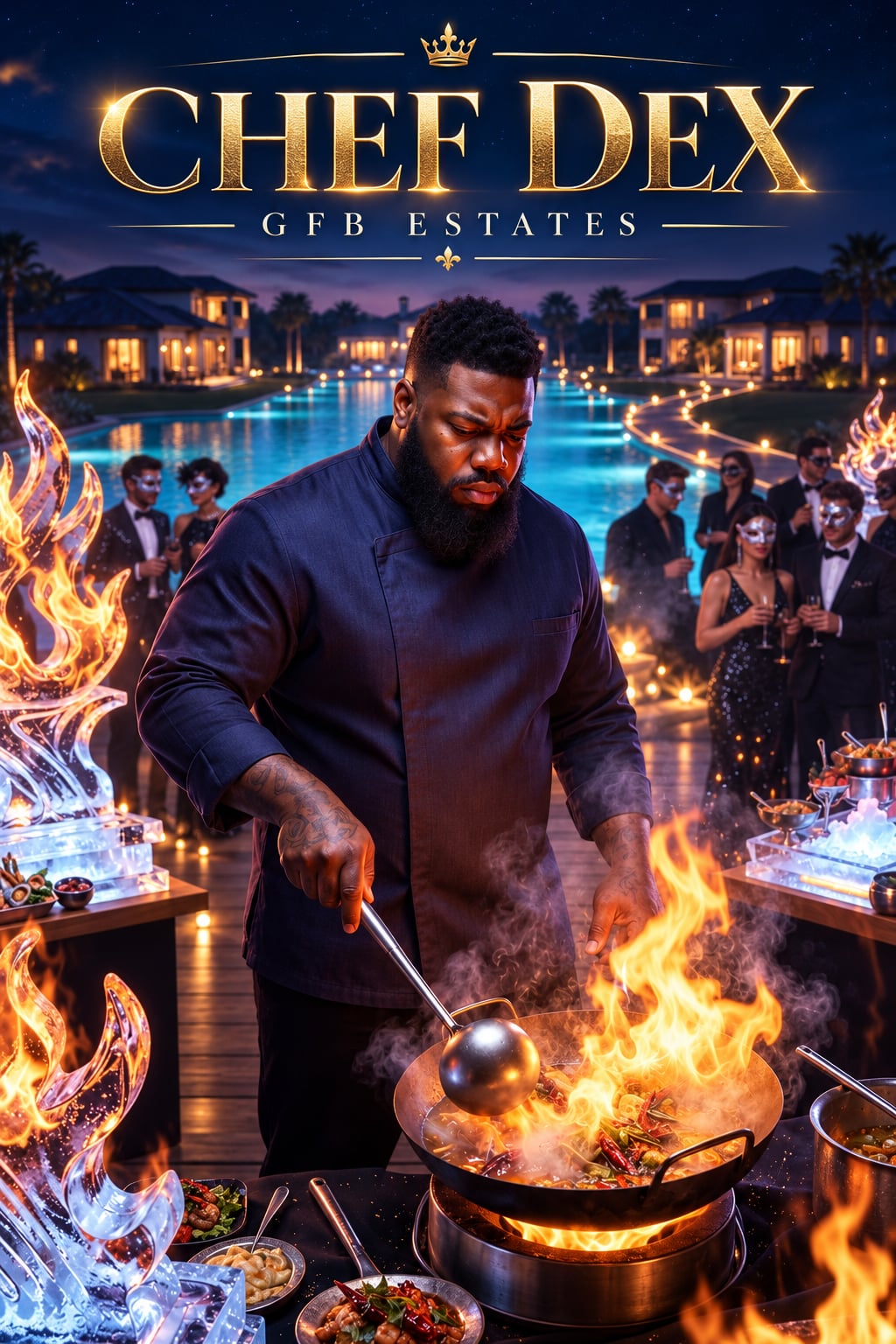 Chef Dex, aka Big D, Chef & Service Lead